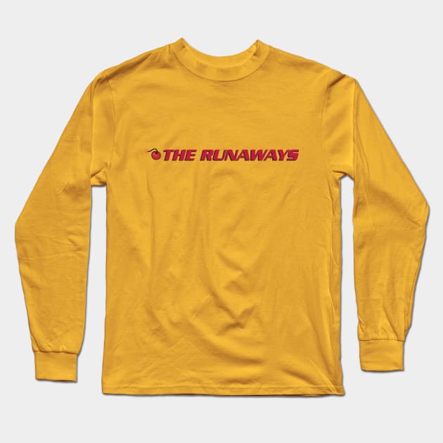 The Runaways Cherry Bomb logo Long Sleeve T-Shirt by ElijahBarns